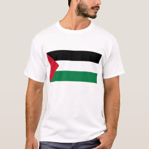 Camiseta palestina de la bandera