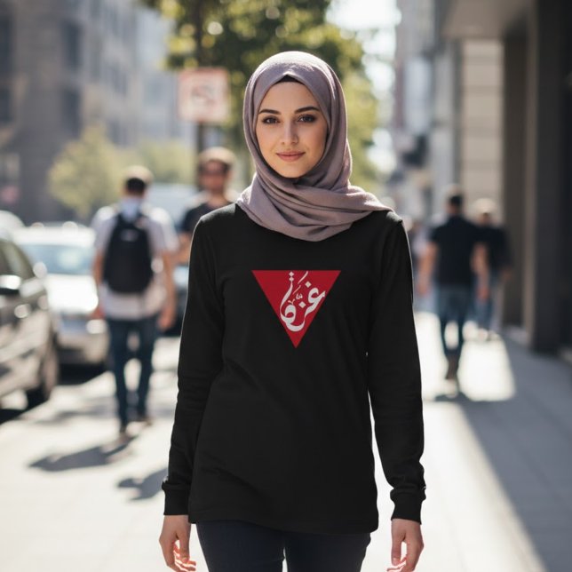 Camiseta Palestina del Triángulo Rojo de Gaza (Subido por el creador)