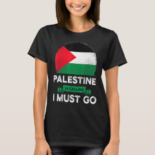 Camiseta Palestina dice que debo irme a la herencia palesti