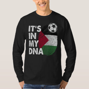 Camiseta Palestina En Mi Adn Palestina Bandera Equipo Pales