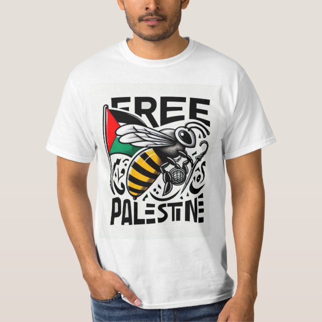 Camiseta PALESTINA GRATUITA (Anverso)