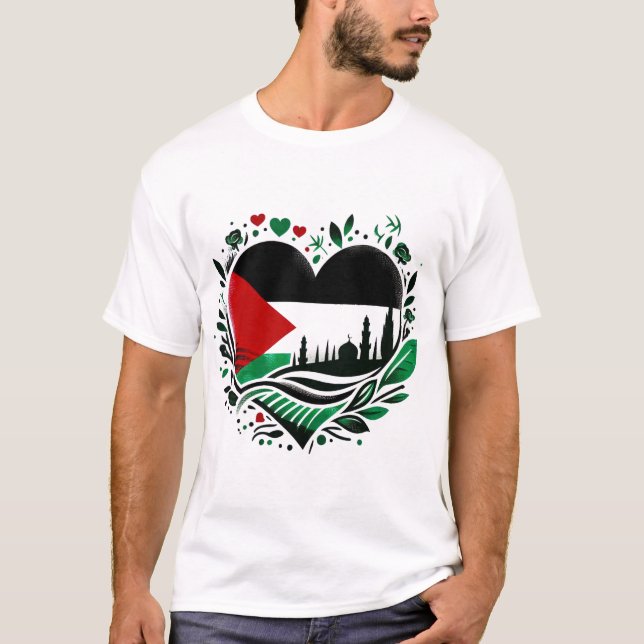 Camiseta PALESTINA GRATUITA (Anverso)