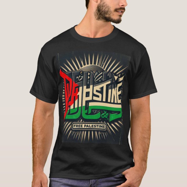 Camiseta PALESTINA GRATUITA (Anverso)
