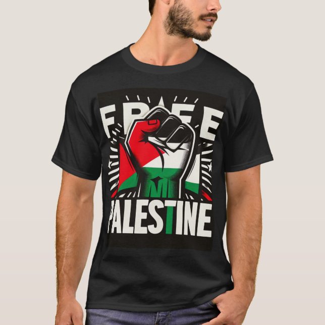 Camiseta PALESTINA GRATUITA (Anverso)