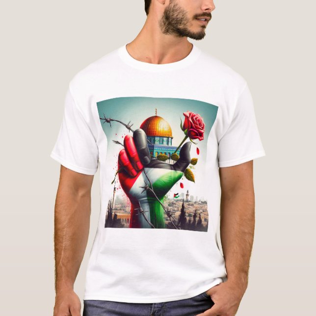 Camiseta PALESTINA GRATUITA (Anverso)