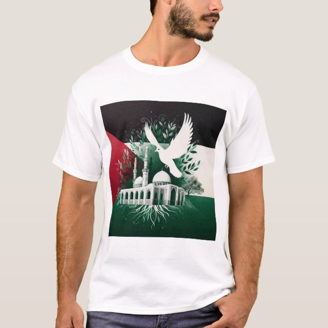 Camiseta PALESTINA GRATUITA (Anverso)
