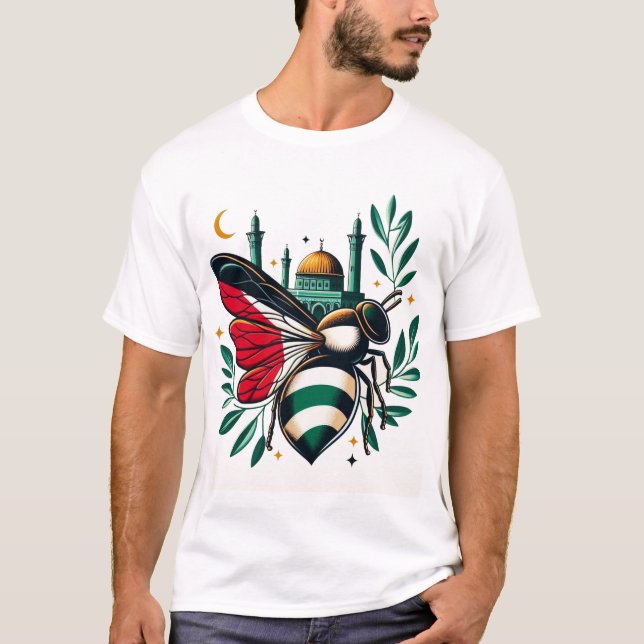 Camiseta PALESTINA GRATUITA (Anverso)