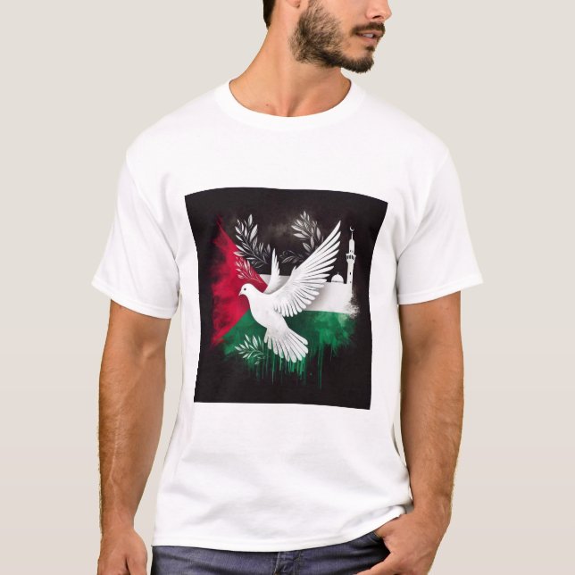 Camiseta PALESTINA GRATUITA (Anverso)