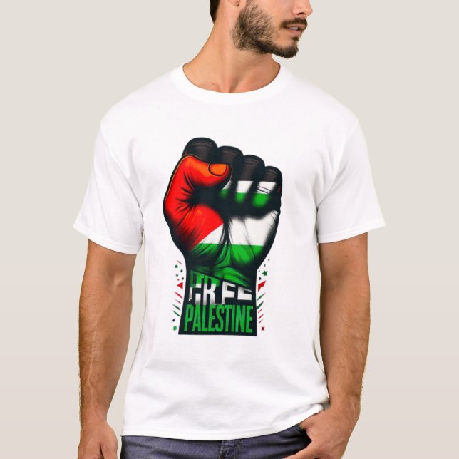 Camiseta PALESTINA GRATUITA (Anverso)