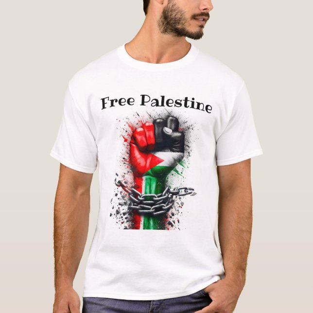 Camiseta PALESTINA GRATUITA (Anverso)