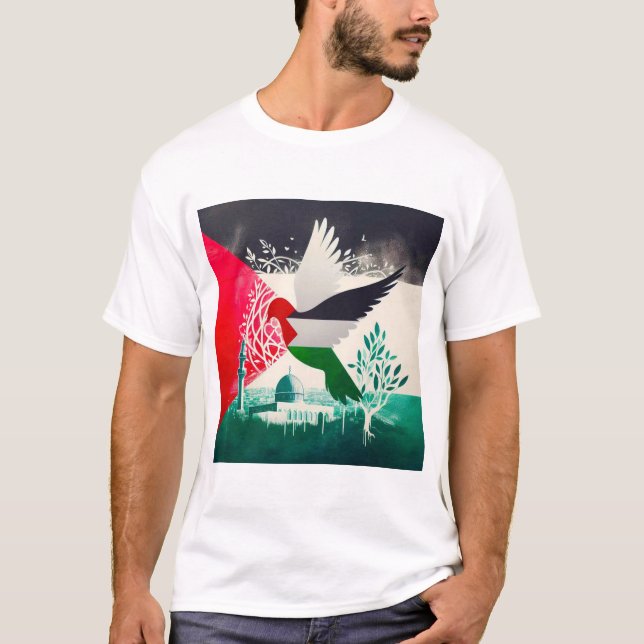 Camiseta PALESTINA GRATUITA (Anverso)