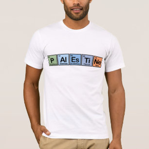 Camiseta Palestina hizo de elementos