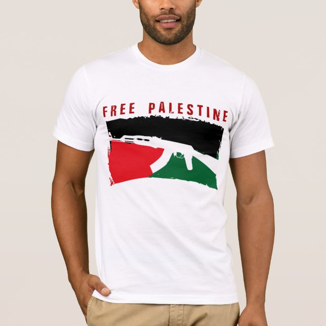 Camiseta Palestina libre (Anverso)