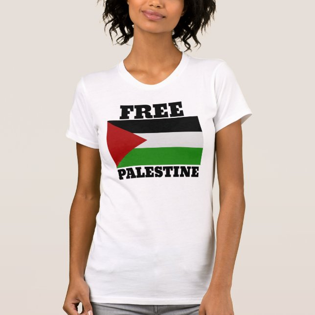 Camiseta Palestina libre (Anverso)
