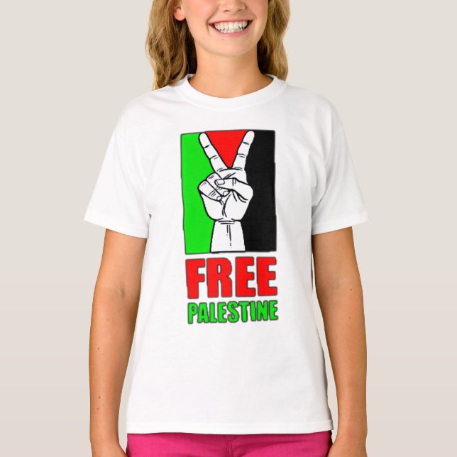 Camiseta Palestina Libre (Anverso)