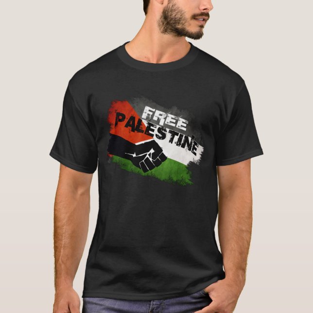 Camiseta Palestina libre (Anverso)