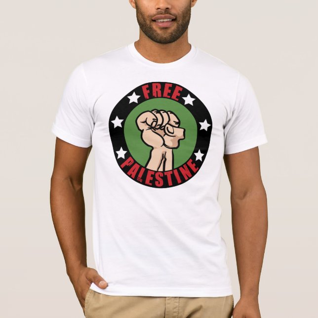 Camiseta Palestina libre (Anverso)