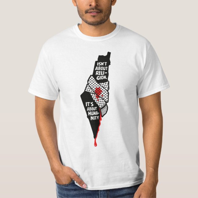 Camiseta PALESTINA LIBRE (Anverso)