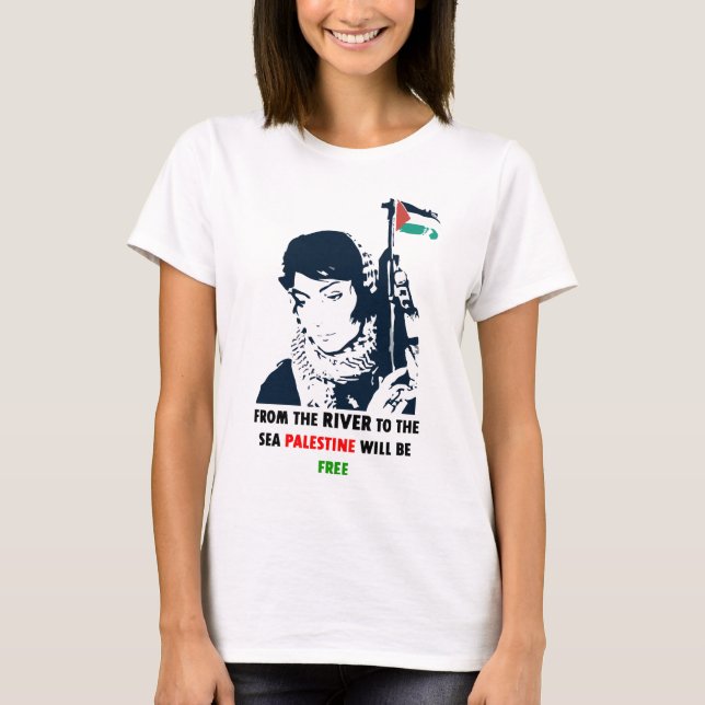 Camiseta Palestina libre (Anverso)