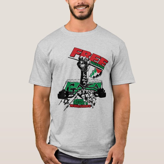 CAMISETA PALESTINA LIBRE (Anverso)
