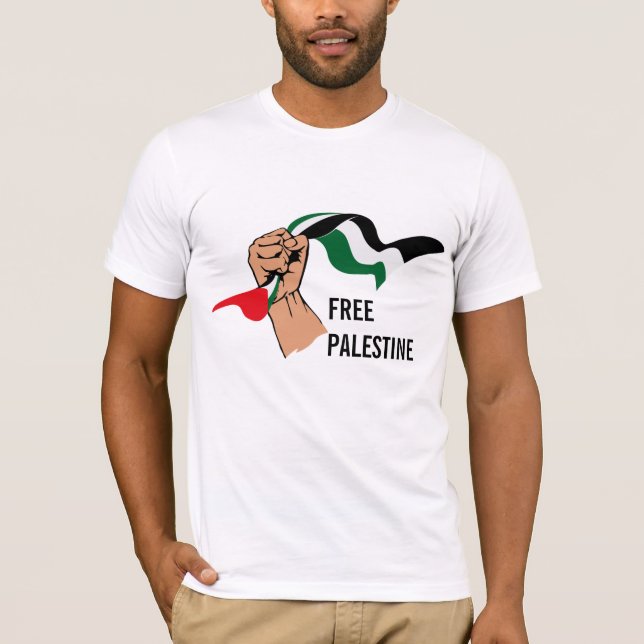 Camiseta Palestina libre (Anverso)