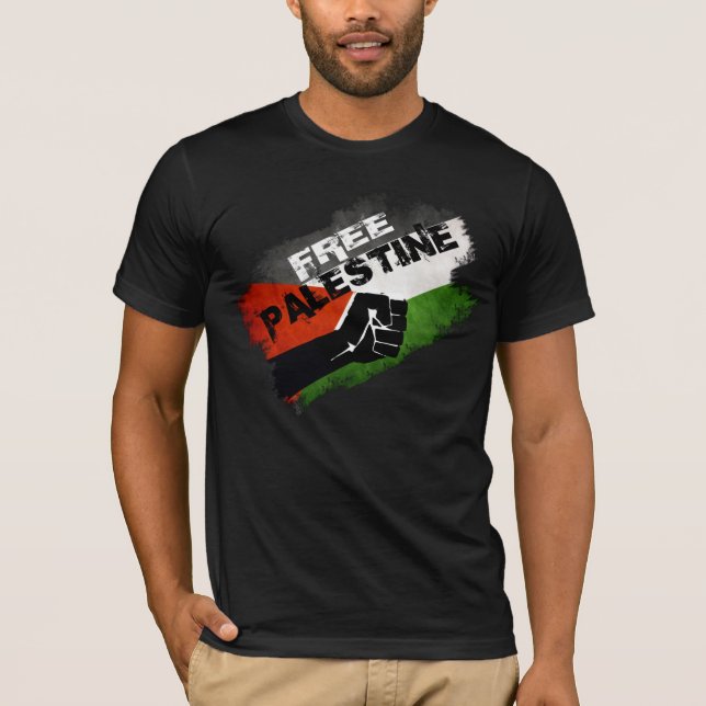 Camiseta Palestina libre (Anverso)