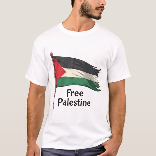 Camiseta Palestina Libre (Anverso)