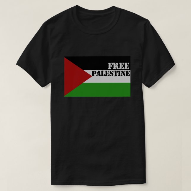 Camiseta Palestina Libre (Diseño del anverso)