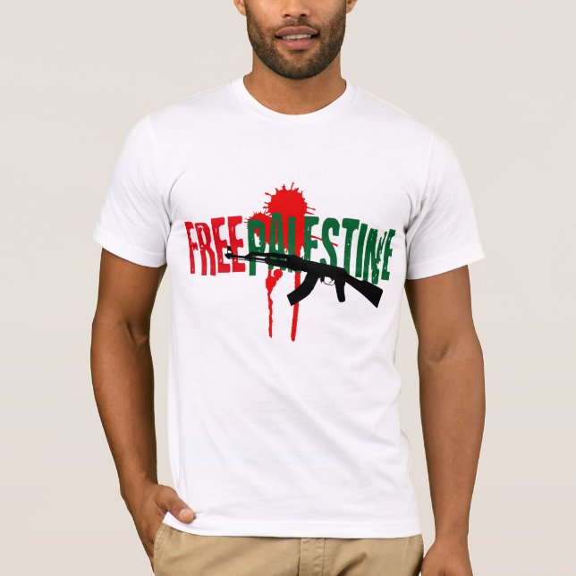 Camiseta Palestina libre (Anverso)