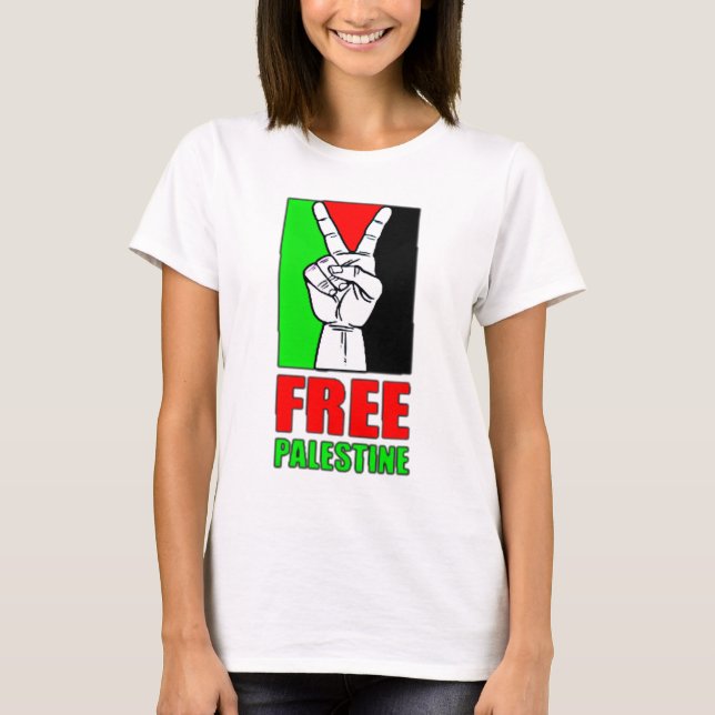 Camiseta Palestina Libre (Anverso)