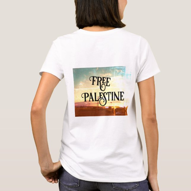 Camiseta Palestina Libre (Reverso)