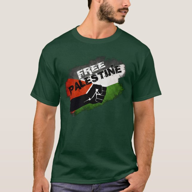 Camiseta Palestina libre (Anverso)