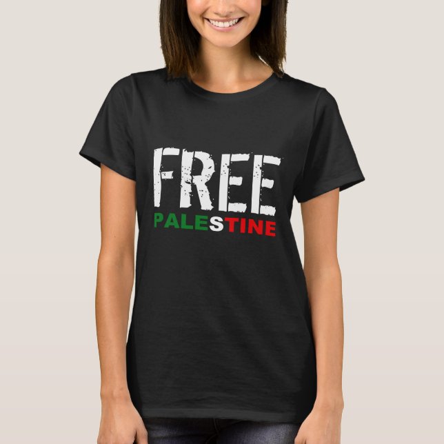 Camiseta Palestina libre (Anverso)