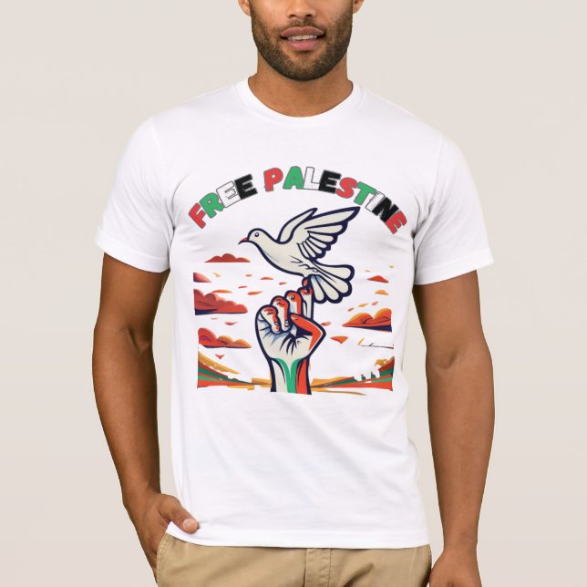 Camiseta "Palestina Libre" (Anverso)