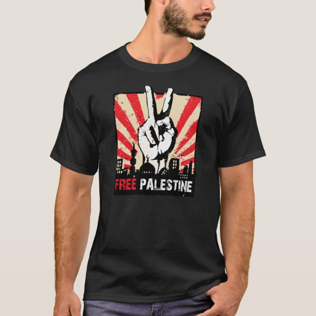 Camiseta Palestina libre (Anverso)