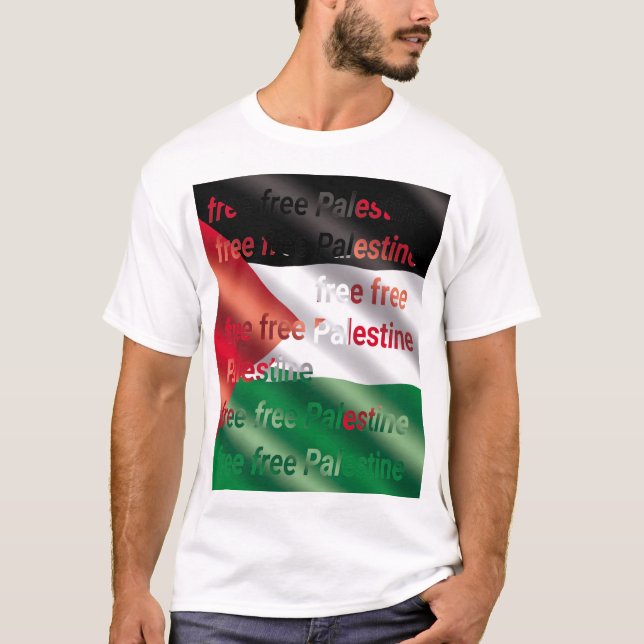 Camiseta Palestina libre (Anverso)