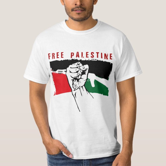 Camiseta Palestina libre (Anverso)
