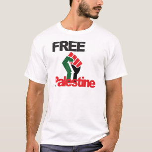 Camiseta Palestina libre - فلسطينعلم - bandera pal