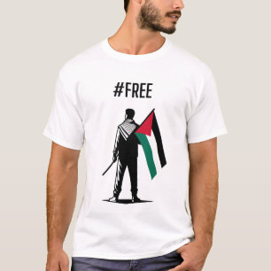 Camiseta PALESTINA LIBRE:3 TODAS LAS VIDAS SON IGUALES: Sol
