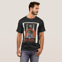 Camiseta Palestina Libre, al estilo soviético