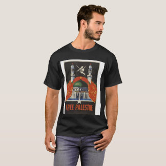 Camiseta Palestina Libre, al estilo soviético