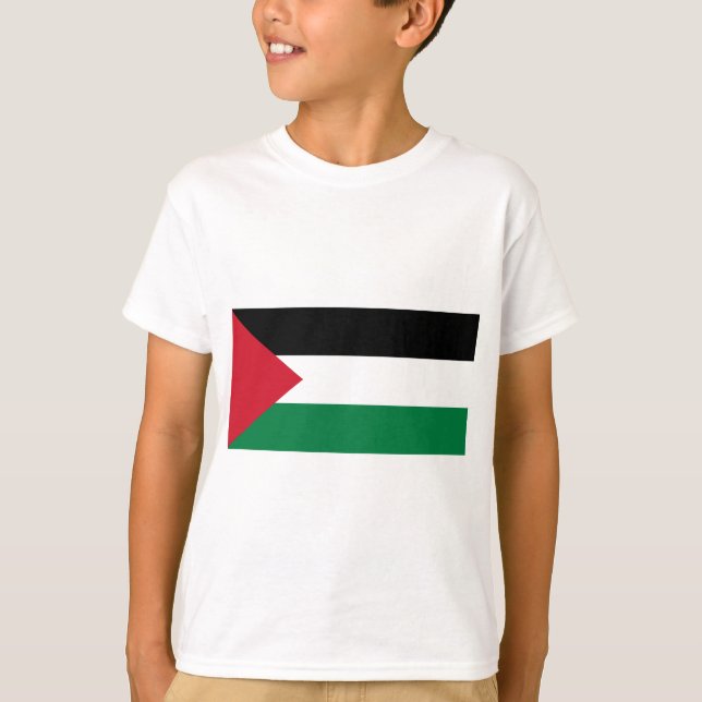 Camiseta Palestina libre - bandera palestina (علمفلسطين) (Anverso)