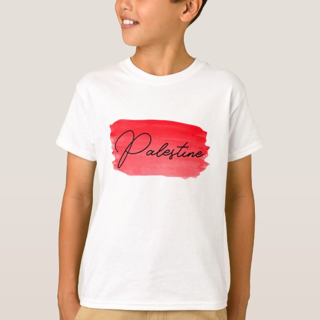 Camiseta Palestina Libre de Gaza (Anverso)