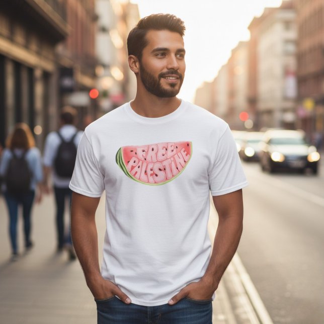 Camiseta Palestina libre de sandía (Subido por el creador)