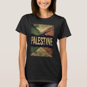 Camiseta Palestina Libre Fin al Apartheid Vintage 