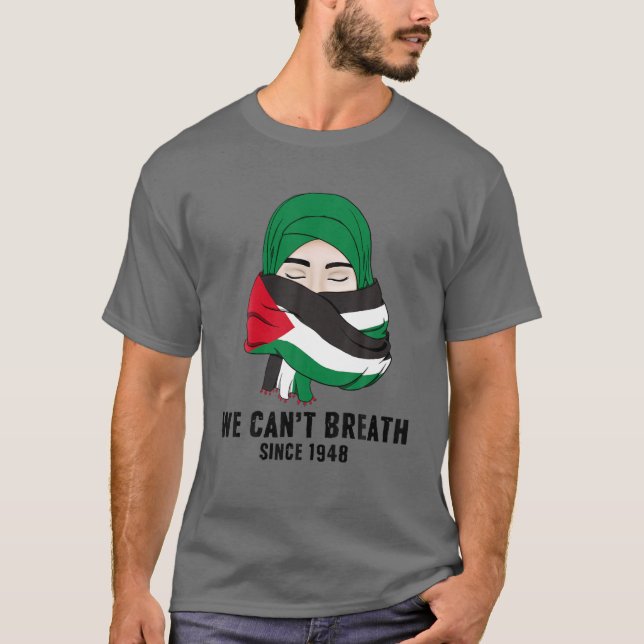 Camiseta Palestina Libre Gaza Bandera Palestina Se Apoya Co (Anverso)