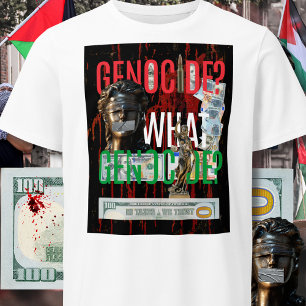 Camiseta Palestina Libre No Al Genocidio En Gaza