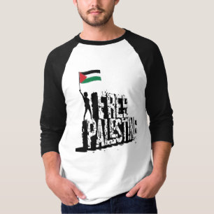 Camiseta Palestina libre, Palestina, bandera palestina, Gaz