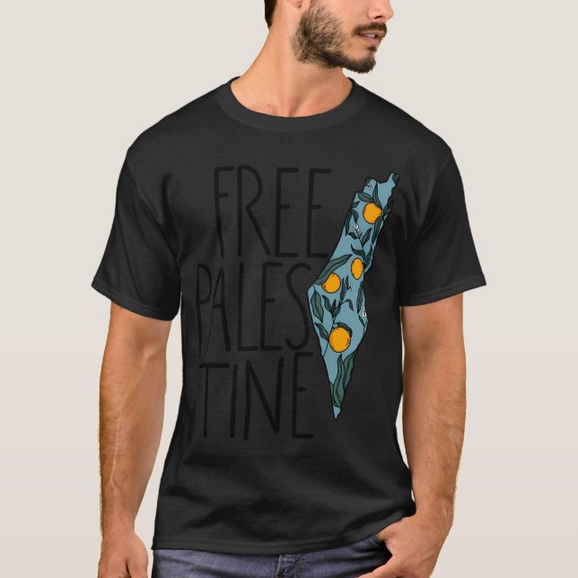 Camiseta Palestina Libre - Palestina Palestina de Derechos  (Anverso)
