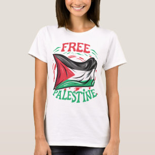 Camiseta Palestina Libre Paz Palestina Gaza Jerusalén